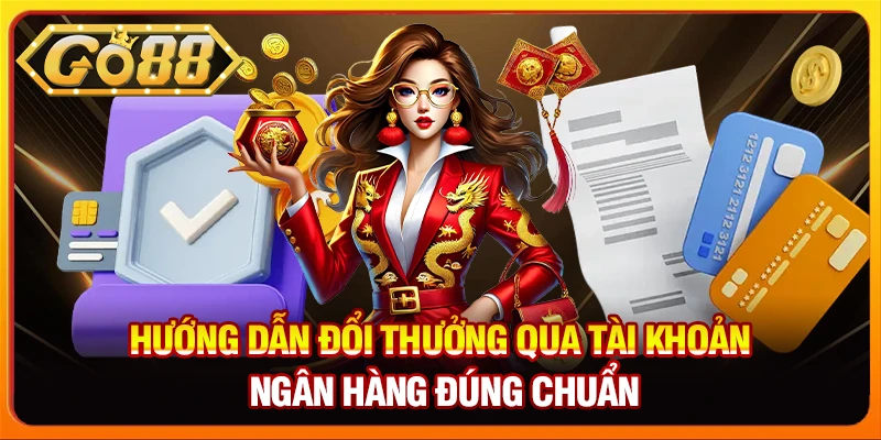 Hướng dẫn đổi thưởng qua tài khoản ngân hàng đúng chuẩn